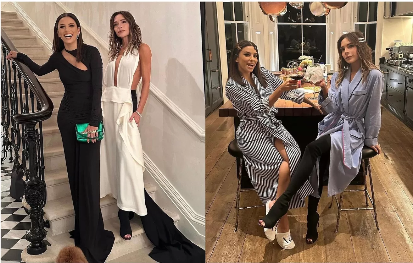 Eva Longoria saludó a su gran amiga Victoria Beckham | Imagen: Instagram