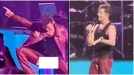 David Bisbal pasó vergonzoso momento: ¡Se le rompió el pantalón!