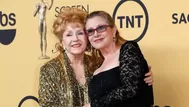 Debbie Reynolds, madre de Carrie Fisher, falleció a los 84 años