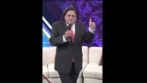 Carlos &Aacute;lvarez imita al ex presidente Alejandro Toledo