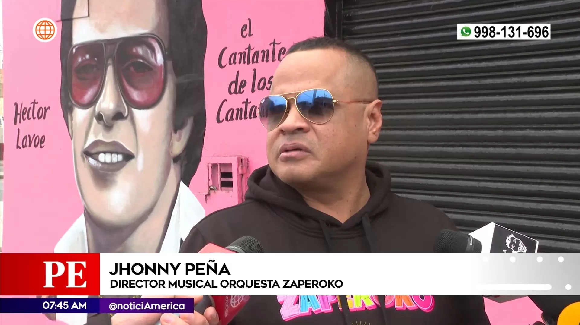 Johnny Peña habló sobre el atentado a la casa de sus padres / América Noticias