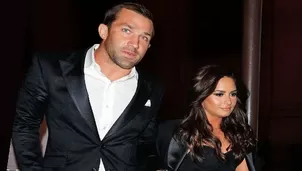 Demi Lovato y Luke Rockhold. Foto: Splash News