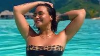 Demi Lovato muestra orgullosa su cuerpo con celulitis en Instagram