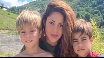 Shakira y sus hijos