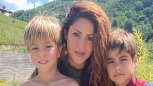 Shakira y sus hijos