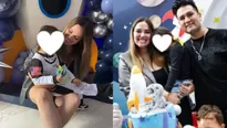 Deyvis Orosco y Cassandra Sánchez de La Madrid tiraron la casa por la ventana en el cumpleaños de Milan/Fotos y video: INstagram