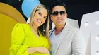 Deyvis Orosco y Cassandra Sánchez decidieron celebrar cada mes de vida a su pequeño Milan