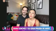 Diana Sánchez y su novio Dan Guido mostraron así su decoración por Navidad