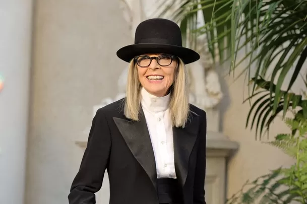 Diane Keaton murió a causa de una neumonía en su casa en California, informó su familia / AFP