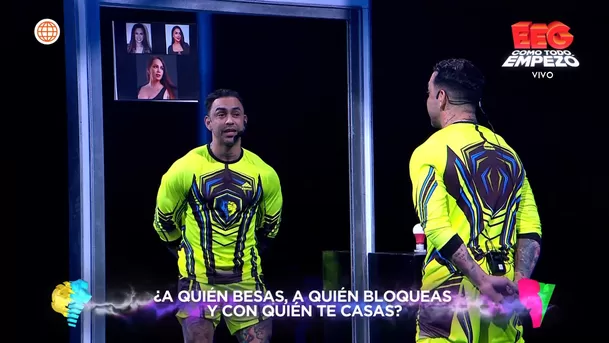 Diego Chávarri prefirió a Melissa Klug sobre Onelia Molina. Fuente: AméricaTV