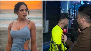 Diego Chávarry no vio venir la pregunta sobre su expareja, con quien comparte set en 'Esto es guerra'. Video: América TV