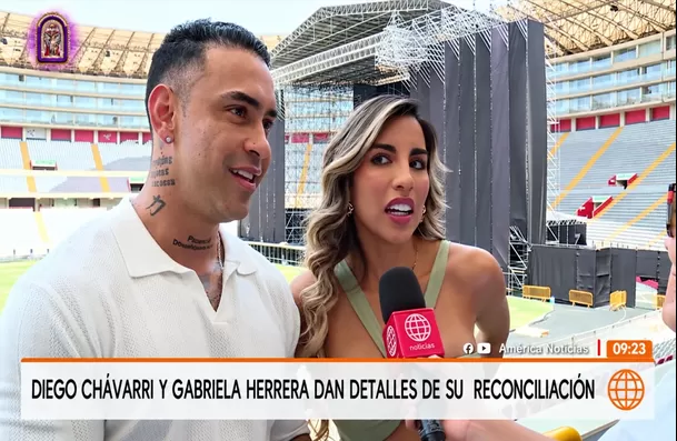 Diego Chávarri y Gabriela Herrera responden a crítica por retomar su romance / América Espectáculos Diego Chávarri y Gabriela Herrera responden a crítica por retomar su romance / América Espectáculos