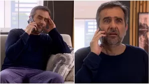 Diego entró en pánico y llamó a la morgue tras dos días sin saber de Cristóbal. Fuente: AméricaTV