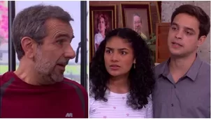 Diego reaccionó a compromiso de July y Cristóbal / AméricaTV