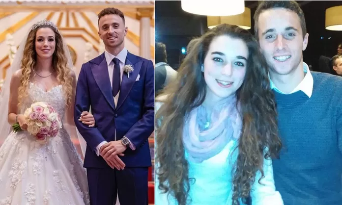 La historia de amor de Diogo Jota y Rute Cardoso