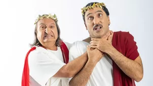 Gonzalo Torres y César Ritter en 'Los Dioses del Teatro' / Instagram