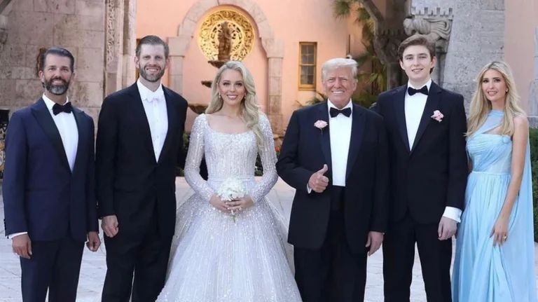 El discurso que Donald Trump dio en la boda de su hija Tiffany