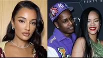 Diseñadora de Rihanna se defiende tras ser vinculada amorosamente con A$AP Rocky.