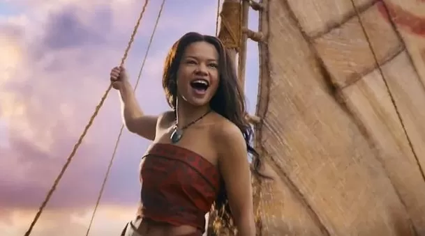 Catherine Laga’aia, de 17 años, debutará en la pantalla grande gracias a Disney / Captura Catherine Laga’aia, de 17 años, debutará en la pantalla grande gracias a Disney / Captura