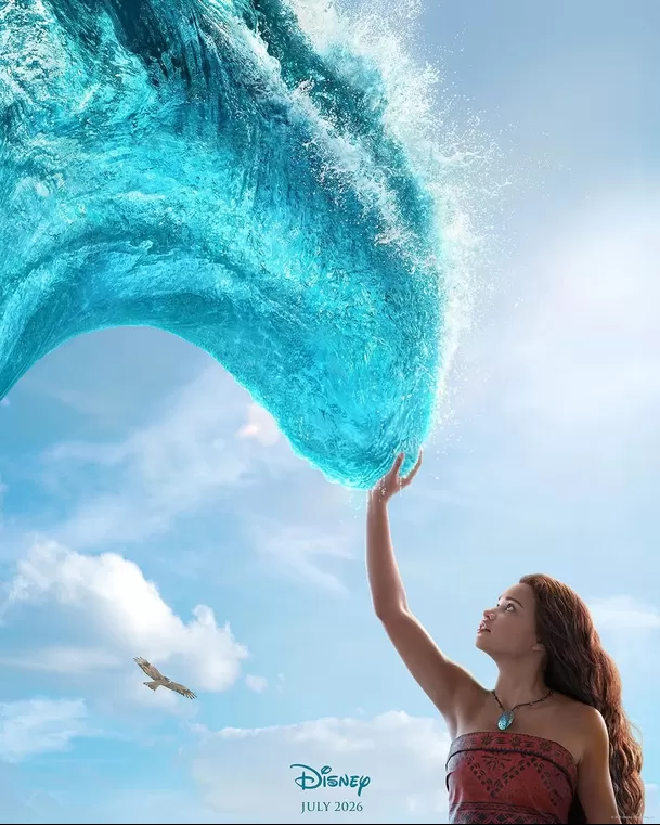 El afiche de la película live action de Moana / Instagram El afiche de la película live action de Moana / Instagram