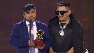 DJ peruano Kayfex y director de arte Gustavo Ramírez ganaron su primer Latin Grammy /Foto: Latin Grammy/Video: Latin Grammy