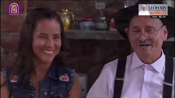 Después de compartir un pollito con los Gonzales, Don Gilberto le reveló a Olinda que había fingido estar desorientado/América TV Después de compartir un pollito con los Gonzales, Don Gilberto le reveló a Olinda que había fingido estar desorientado/América TV