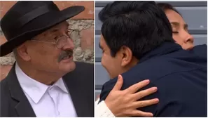 Don Gilberto se puso celoso al ver a Olinda junto a Lucio. Fuente: AméricaTV