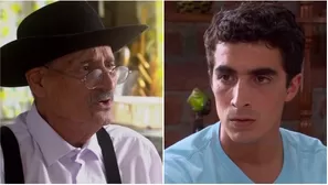 Don Gilberto reveló a Jimmy si engañó a Doña Nelly con otra mujer / AméricaTV