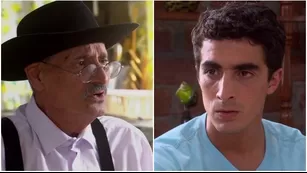 Don Gilberto reveló a Jimmy si engañó a Doña Nelly con otra mujer / AméricaTV