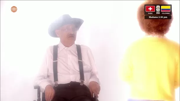 Don Gilberto se reencontró con Doña Nelly / AméricaTV Don Gilberto se reencontró con Doña Nelly / AméricaTV