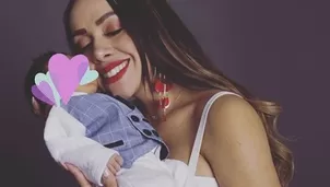 Dorita Orbegoso comparte adorable video junto a su hijo