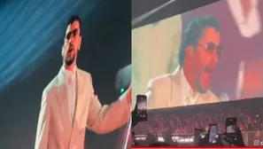 El artista puertorriqueño remeció el Nacional con éxitos como ‘Baile inolvidable’ e inolvidables canciones como ‘Dile’