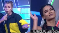 Fiel a su estilo, Ducelia Echevarría cuestionó a su rival. Foto y video: América TV