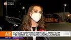 Ducelia Echevarría sobre Rafael Cardozo: "Que hable lo que quiera pero está fuera de EEG"