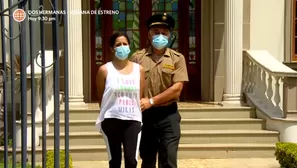 El comisario del barrio San José encontró a Anita merodeando la mansión Ugarte. Foto: DVAB