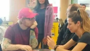 Ed Sheeran alborota a fans tras llegar a Lima a una semana de su concierto