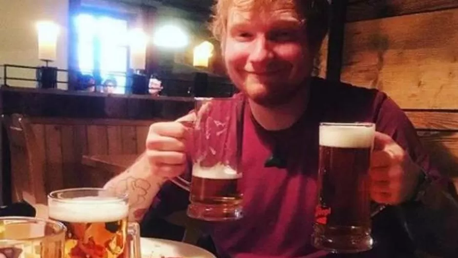 Ed Sheeran disfruta así de Cusco a pocos días de su show en Lima. Foto: Difusión