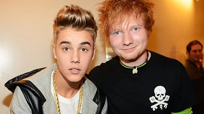 Ed Sheeran sorprendió cantando tema que le regaló a Justin Bieber