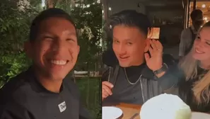 Deyvis Orosco y Cassandra Sánchez disfrutan una cena junto a Edison Flores y Ana Siucho