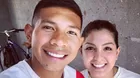 Edison Flores y Ana Siucho pasaron Navidad en familia