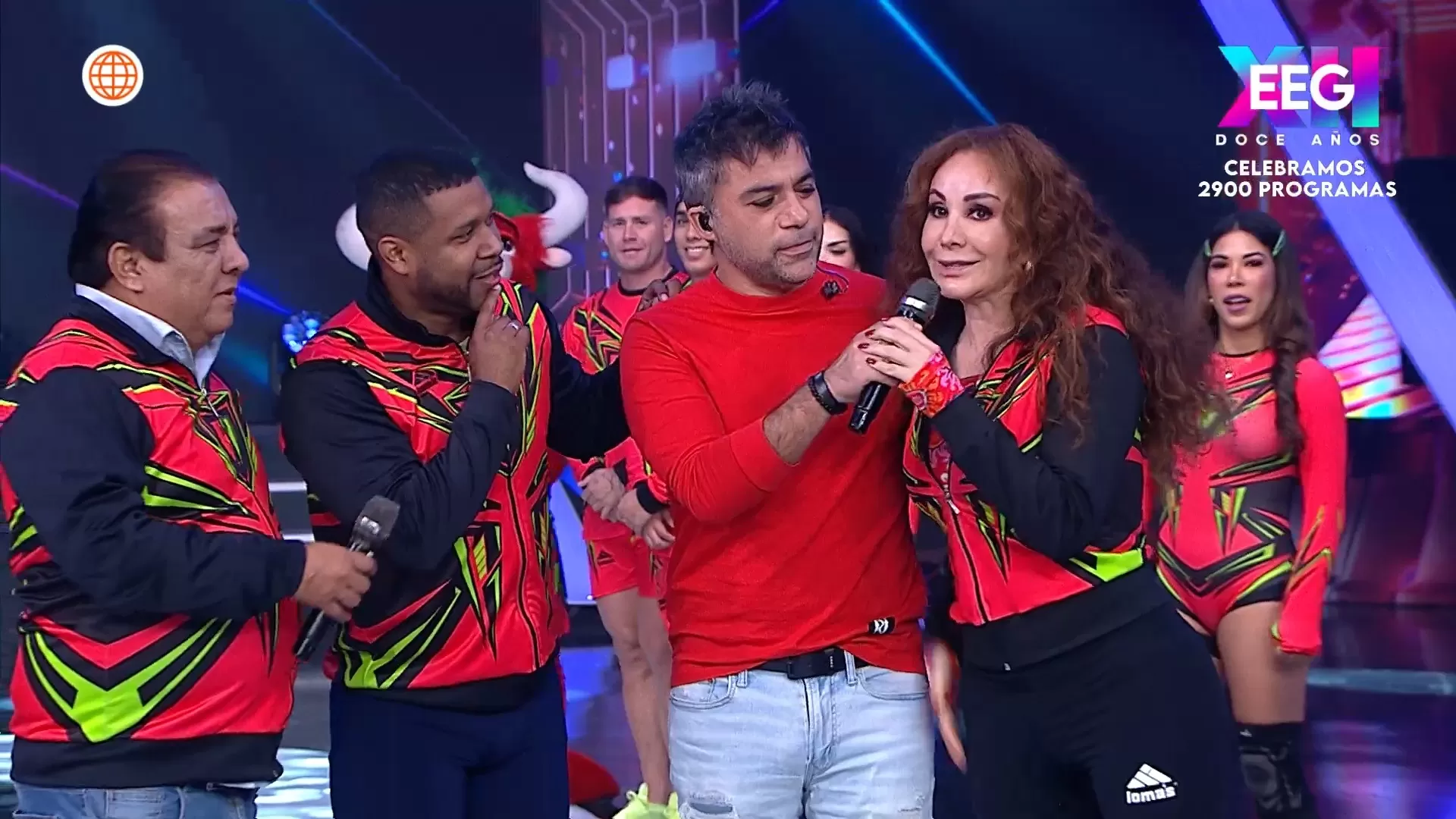 Edson Dávila se enfrentó a Janet Barboza en EEG. Fuente: AméricaTV