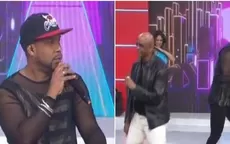  Edson Dávila hizo bailar reggaetón a Sergio George en programa en vivo - Noticias de Sergio Peña