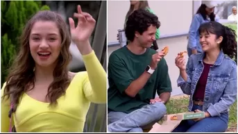 Eduardo ignora sin piedad el saludo de Maripaz y prefirió conversar con Britani / AméricaTV