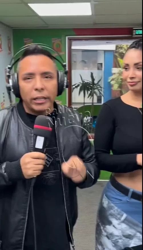 Pamela Franco se presentó en el programa radial de Edwin Sierra/Foto: Instagram