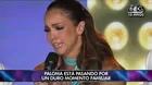  EEG 10 Años: Paloma Fiuza se quiebra al revelar que su padre está en UCI