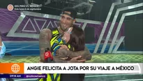 Angie Arizaga y Jota Bez. América Espectáculos