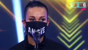 Angie sorprendió al dar los motivos de su elección. Foto y video: EEG