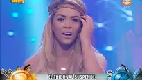 Sheyla tuvo que disculparse 'El tribunal' 