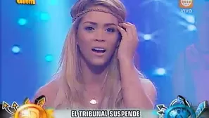 Sheyla tuvo que disculparse 'El tribunal' 