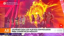 Los nuevos convocados para viajará a México.